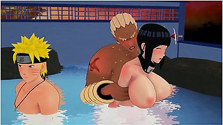 [ntr Naruto] Raikage Fuck Hinata At Onsen