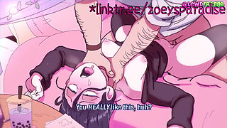 Sex with a chubby girl in her room