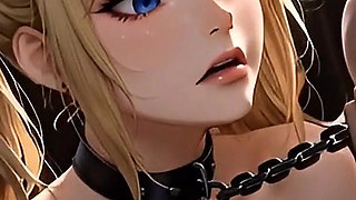 Erotic Compilation Bound Blonde Hentai Slave
