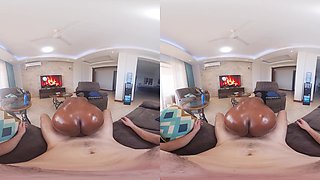 Ebony BBW Mouth Flooded With Thick Sperm Passion