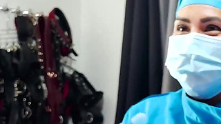 Mummified and Tormented by 2 Cruel Nurses 1/3