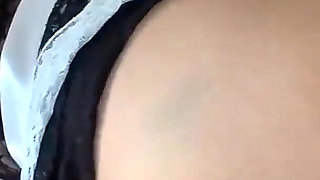Johntronx - Sexy Thai Babe in a Maid's Lingerie Is Fucked and Creampied