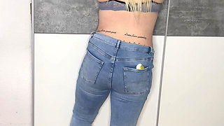 Bonie & Clyde Masturbation Standing Trembling Twitch Moaning Horny Blonde Solo Clitoris Rubbing Fingering Multiple Orgasms