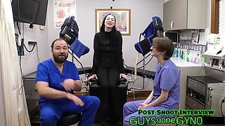 Cum Clinic Extraction #14 - Nurse Azra Iahmir Uses Deep Throat on Virgin Nurse Luci Starr