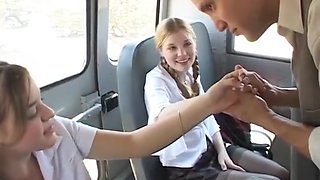 Two Teen 18+ Sluts Pounded In The Bus - Madison Sins And Tabitha Blue