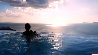 Big ass Thai GF first time anal fucking