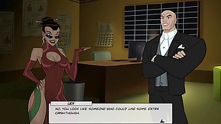 Mommy in DC comic hentai gets freaky with a big ass