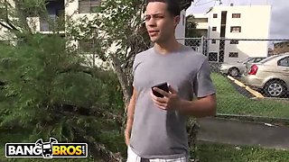 BangBros: Rose Monroe Takes on Regular Guys in Hardcore Public Fuck on the Bang Bus