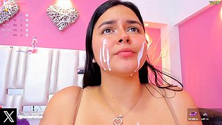 Curvy Hispanic beauty shares intense sensual pleasure passionately