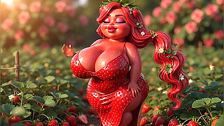 Sweet Strawberry but Nice Slut - Talks Dirty and Moves Her Ass