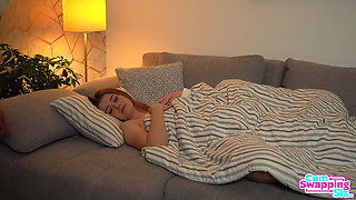 My Stepsister and Her Girlfriend Swallow My Cum - S1:e4