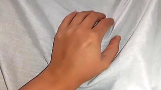 My Girlfriend Studies For Exam While Neighbor Eats My Pussy Under Blanket - Lesbian Threesome Teen Cheating