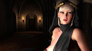 Stella, Gwen And Sophia 3D Futanari Animation by 3DXNIXAH