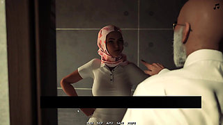 Muslim Maid Girl Sucking Older Boss Cock