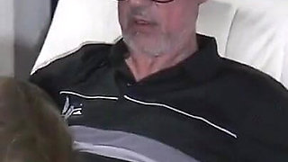 Cheating my husband with a grandpa