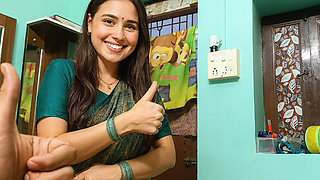 Indian daughter in law American Stepsister Romantic Video By -Snapchatenglish