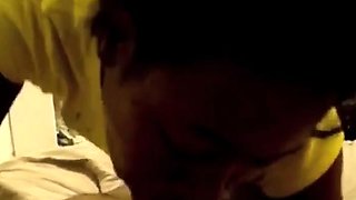 Black GF Gives BJ to Her White BF