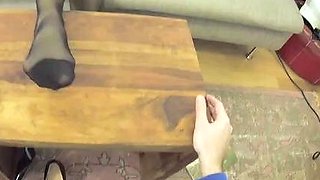 Foot Tongue Mouth And Vore Girlfriends Nylon Feet After