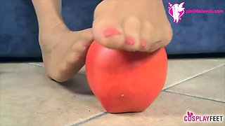 Calze dirt with temperament Snow White and Apple from Cosplay Feet