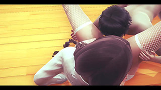 Hentai Uncensored - Miwa Blowjob, Cunnilingus and Fucked - Japanese Asian Manga Anime Game Porn