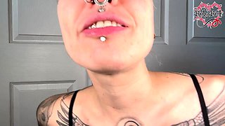 Alt Long Tongue Mouth Fetish - Licking Your Face And