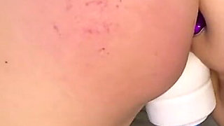 Redhead Wife Being Spanked, Plugged and Made to Cum