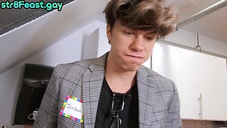 Nympho str8 gay fucked in tight asshole by naughty gay