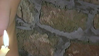 Hot Gypsy Witch Tormented with Hot Wax