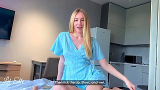 Lil Elles Russian Sis Ends in Close Friend Panties Cum Surprise