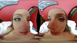 Pristine Edge - Backyard Paradise: Blowjob, Cowgirl  Missonary VR Porn