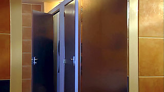 Public Bathroom BBC Double Penetration