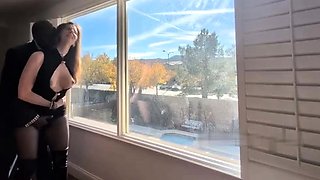 Blond cuckold white milf had real love adventure with her