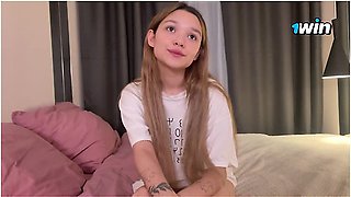 Petite Blonde In My Wet Dreams About Daddys Friend