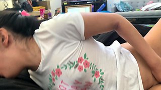 POV Handjob Blowjob cumshot compilation