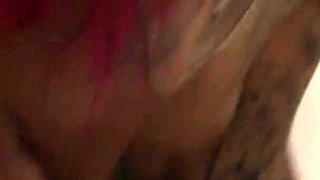 Pink slut and her small vibrator