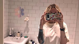 Soaked  Surprised: My First Clothed Bath