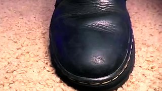 Dacey Harlot & Irene Silver – Brutal Boot Ballbusting