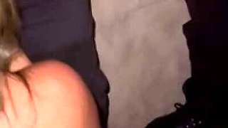 Public Dogging at Drive-In: Amateur Brunette Takes Two Cumshots in Mouth from Strangers