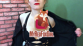 Shiny Leather Leggings and High Heels Tease: Oil-soaked Ride & Cum Drenched Pants