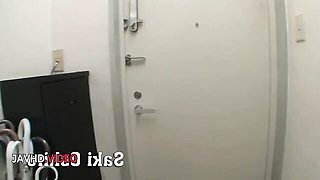 Fantastic hottie at asian big tits action