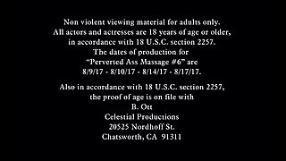 Lascivious ebony girl enjoys massage and shagging