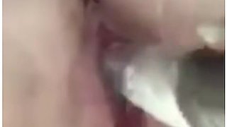 Using My Rabbit In My Pussy