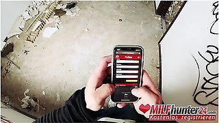 Nails Skinny Milf Vicky Hundt In An Abandoned Place