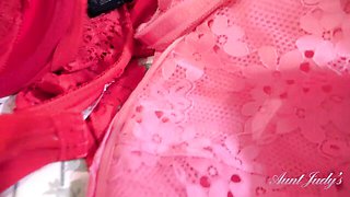 Hd trailer with cheerful inamorata from Aunt Judy's Big Tit MILFs
