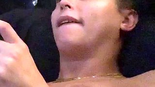 Blonde and big tits busty codi carmichael riding