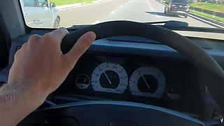 Sucking Cock While Driving