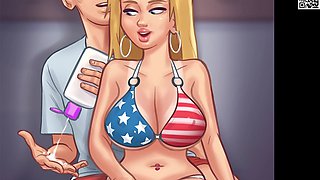 Sexest, small tits girl, 60 fps