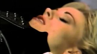 Blonde and brunette lesbians licking and sucking pussy