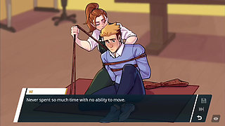 Violating academic rules and bondage sessions- academy 34 gameplay
