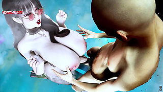 Pixel Priestess with Forbidden Charm - 3D Animation Hentai